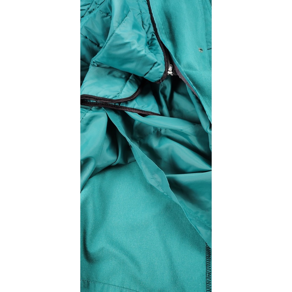 Vtg London Fog Trench Coat Wamsutta Removable Thinsulate Insulation 10 Petite US - Picture 11 of 12